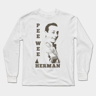 Pee Wee Herman Vintage Long Sleeve T-Shirt